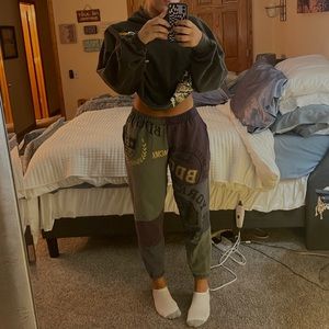 Collegiate Patchwork Sweatpant